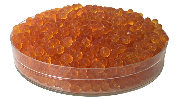 Orange Silicone Beads