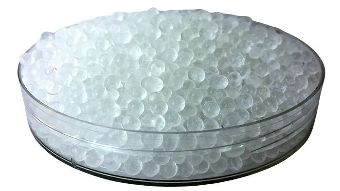 White silicone beads