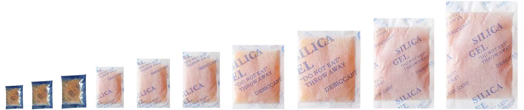 small desiccant packets